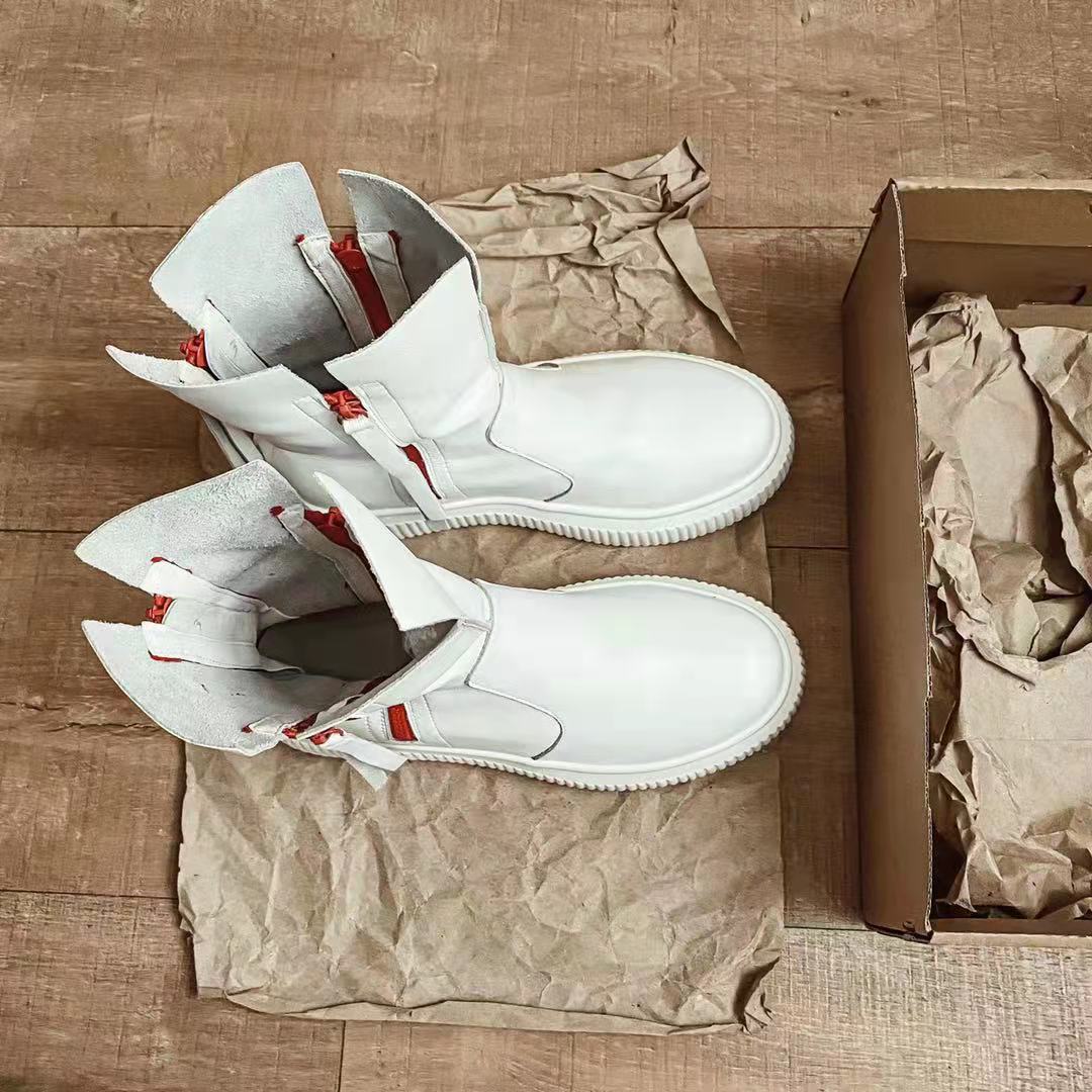 ヒップホップ ショートブーツ 個性的 フリンジ 女性