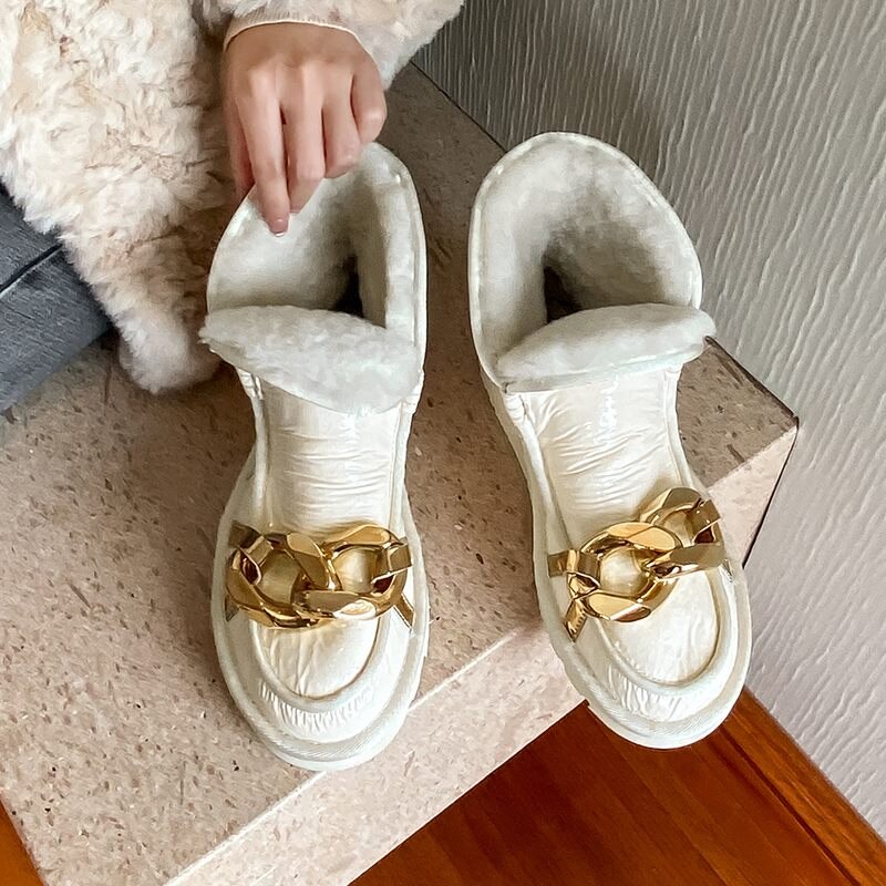 ナチュラルウール スノーブーツ レディースシューズ