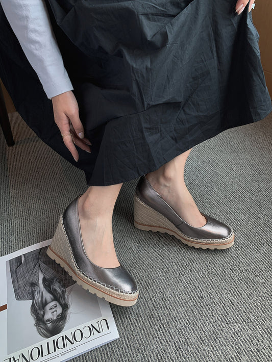 オフィスレディの簡潔な快適な靴