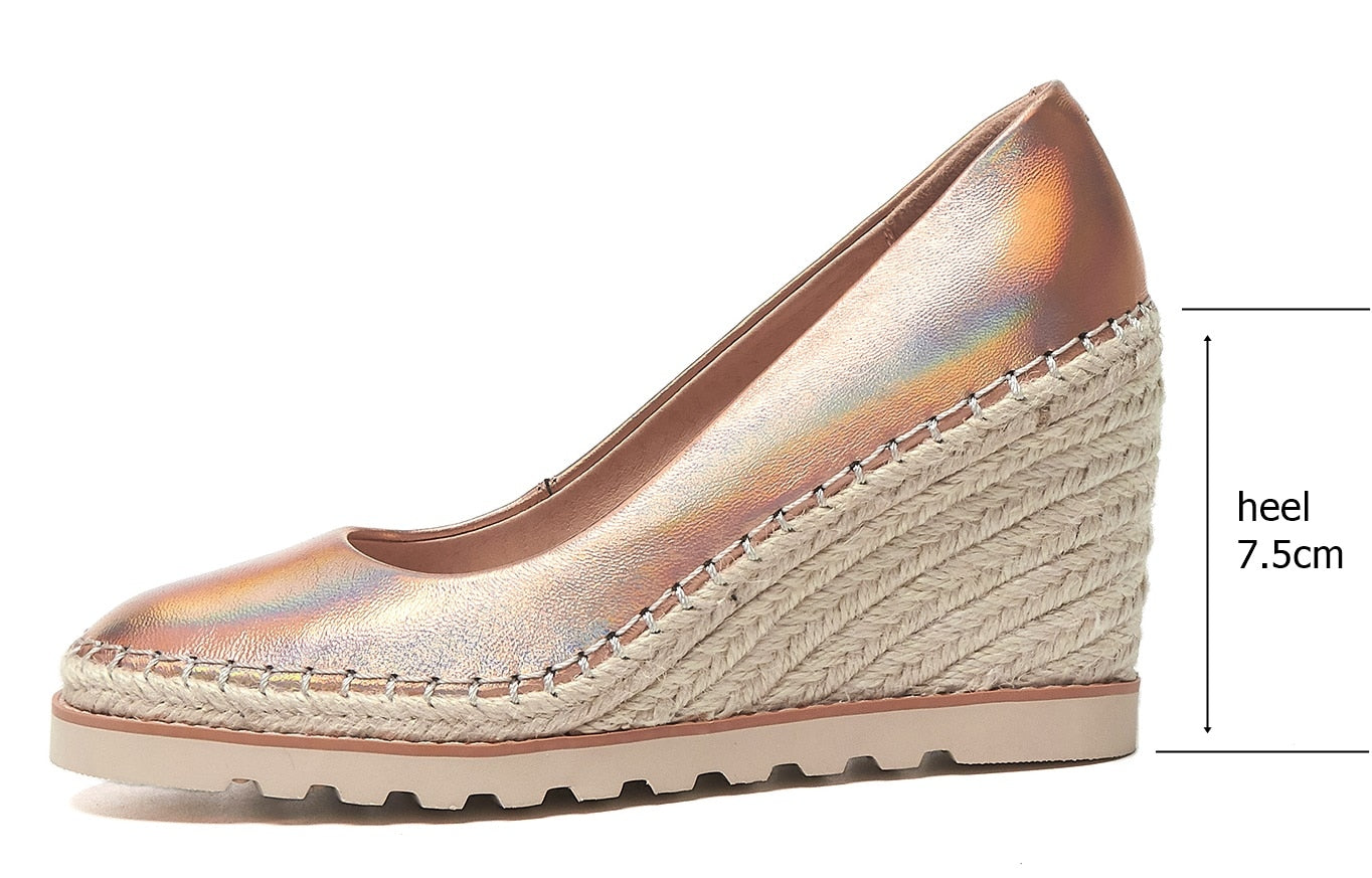 オフィスレディの簡潔な快適な靴