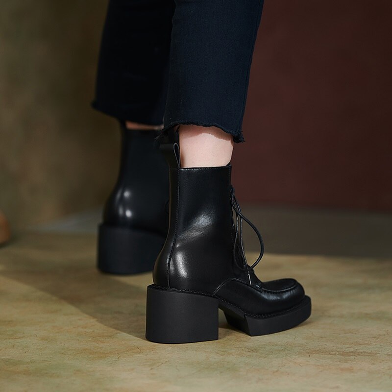 Women Winter Boots Retro Hand Made