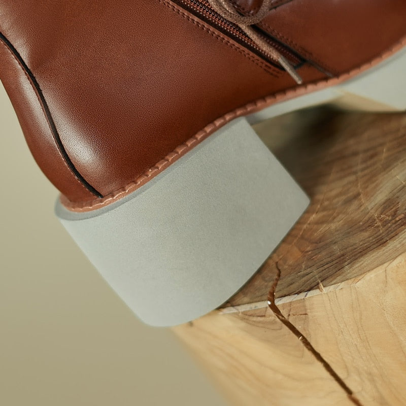 Women Winter Boots Retro Hand Made