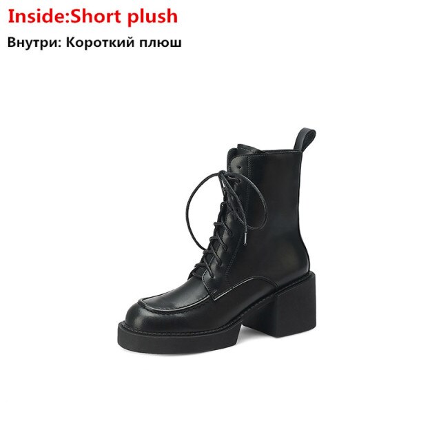 Women Winter Boots Retro Hand Made