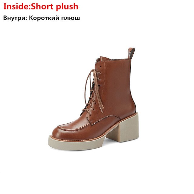 Women Winter Boots Retro Hand Made