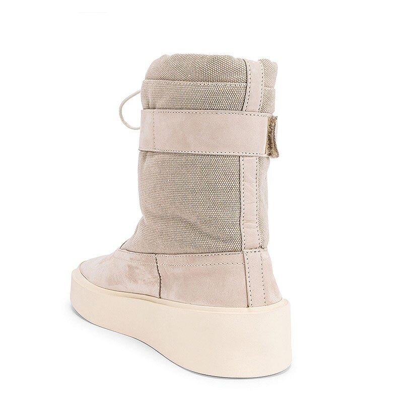 メンズ パッチワーク 本革 デザートブーツ