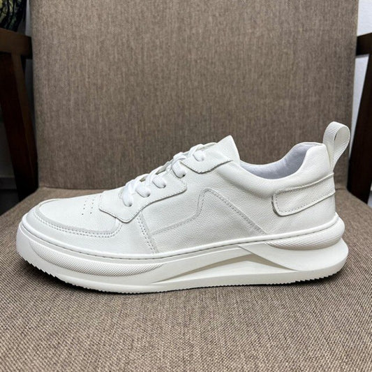 メンズ ラウンドトゥ プラットフォーム ファッション シューズ