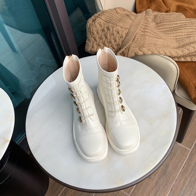 オフィスレディ 冬 暖かい アウトドア ファッション 無地 エレガント ブーツ