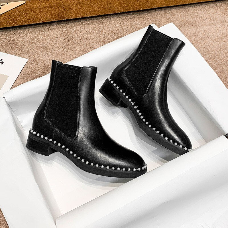 オフィスレディ ヴィンテージ カジュアル エレガント 簡潔 アウトドアブーツ