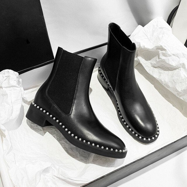 オフィスレディ ヴィンテージ カジュアル エレガント 簡潔 アウトドアブーツ