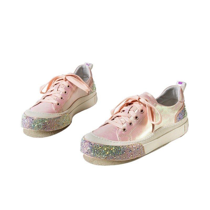 Women Cow Genuine Leather Patchwork Casual Flats Shoes