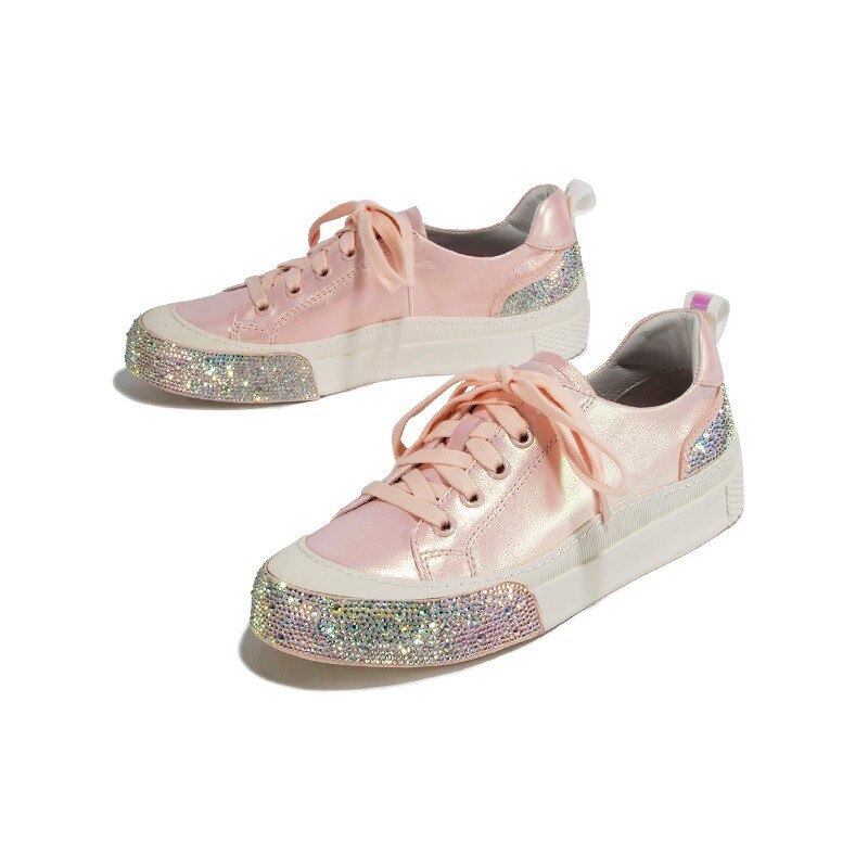 Women Cow Genuine Leather Patchwork Casual Flats Shoes