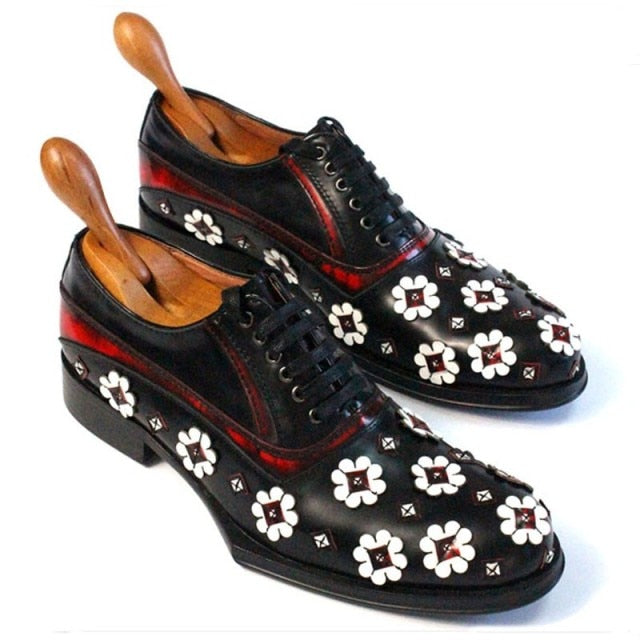 新品メンズドレスシューズ本革ブラック厚底