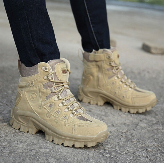 ハイキングスニーカー 男性用 アーミー タクティカル ミリタリーブーツ プラスサイズ
