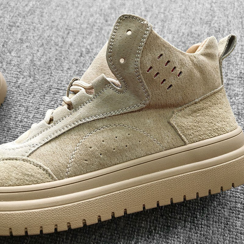 英国スタイルのヴィンテージメンズ新ビジネスアンクルブーツ