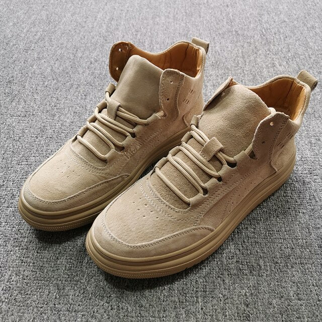 英国スタイルのヴィンテージメンズ新ビジネスアンクルブーツ