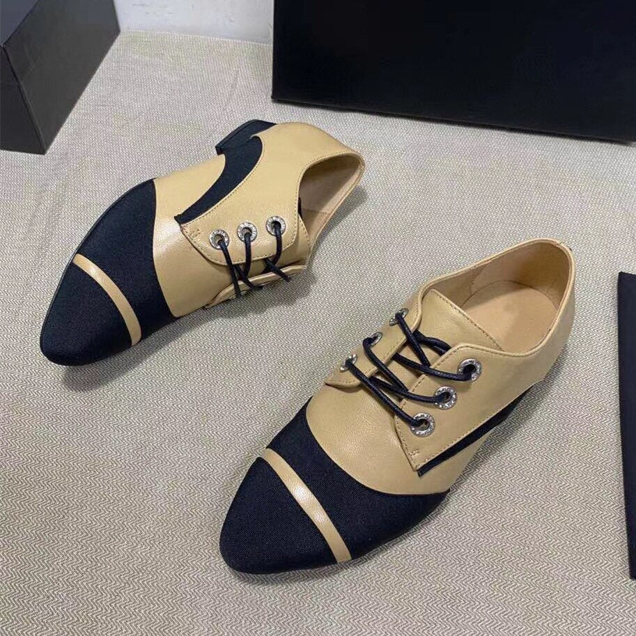 Women Patchwork Mixed Colors Pumps