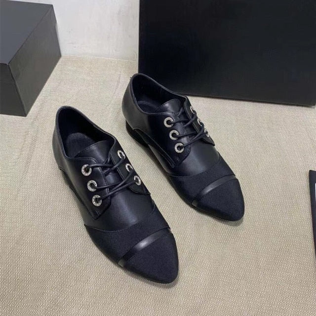 Women Patchwork Mixed Colors Pumps