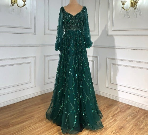 イブニングドレス ガウン Aライン ビーズ セクシー フォーマル 女性