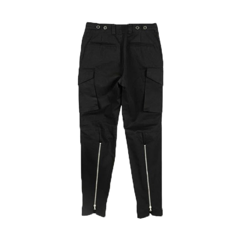 Men and Women Streetwear Cargo Pants Baggy Retro Trousers
