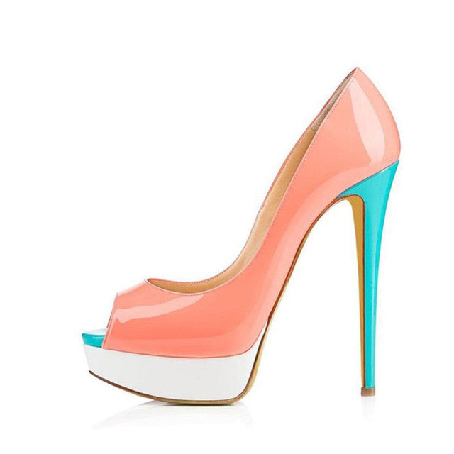 Stilettos Heels 14cm Pumps High heels Wedding Shoes