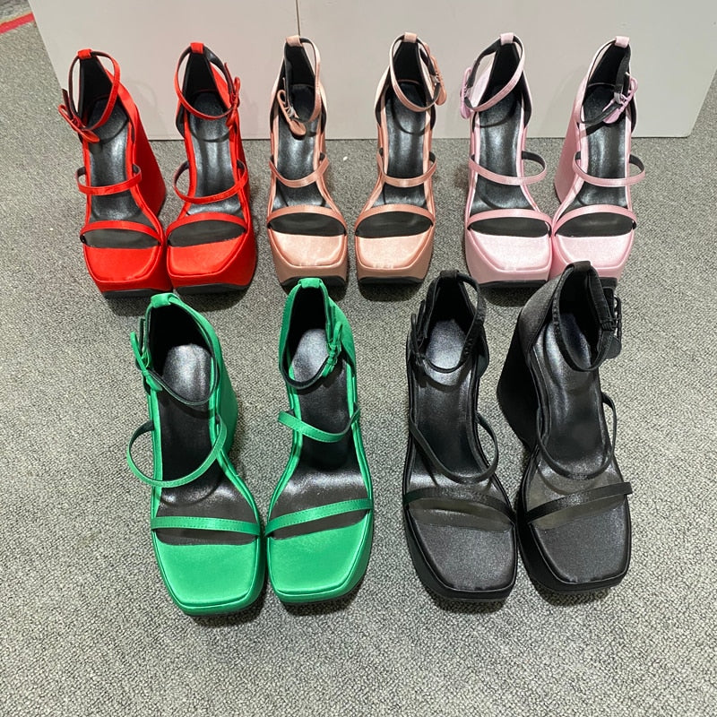 Summer Casual Open Toe Sandals Platform
