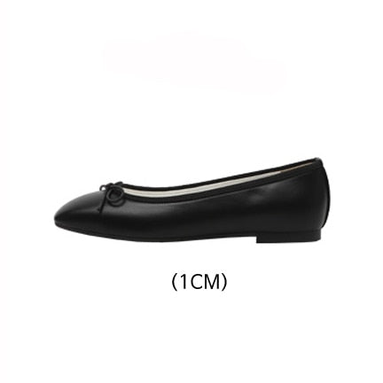 Square Toe Chunky Low Heels Black Work Shoes Women Pumps