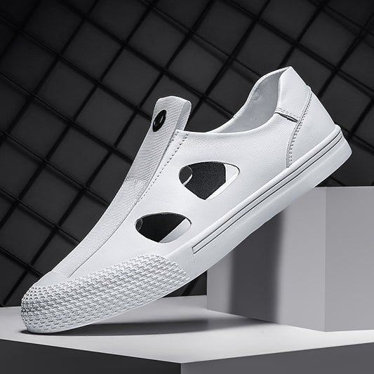 カーフスキン高級デザイナー夏メンズサンダル本革