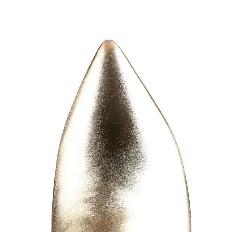 Sexy Fashion Boot Woman Pleated Knee High Leather