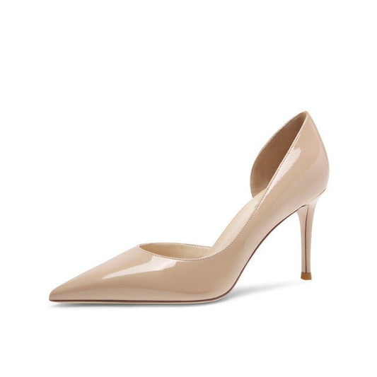 High Heels Shoes Woman Pumps Patent Leather
