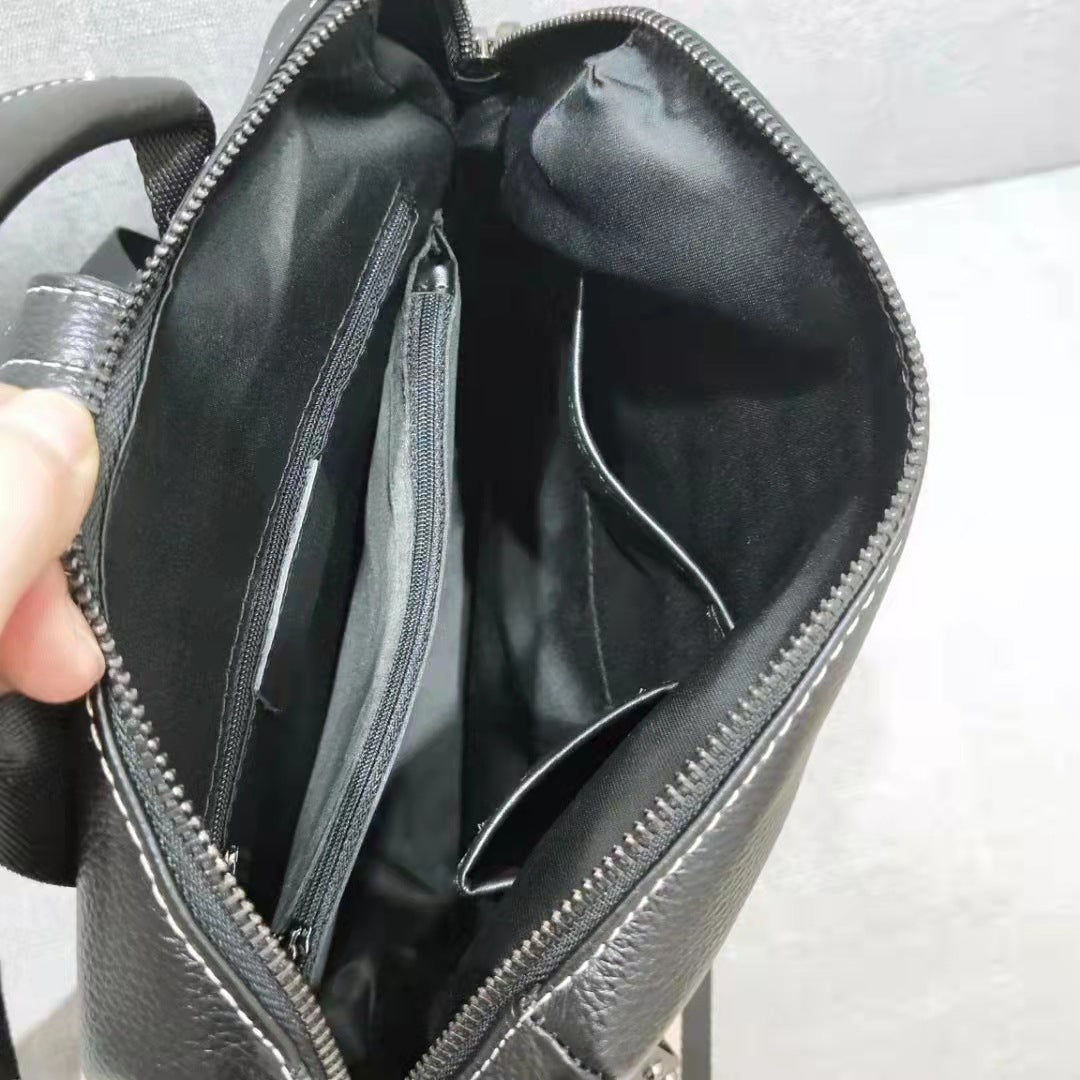 Fashion Women Backpack High Quality Youth Real Leather Backpacks