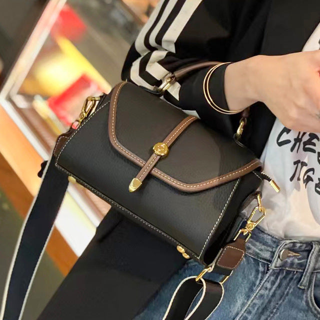 キャロットヒットカラーフラップバッグ 2ストラップ レディースショルダーバッグ