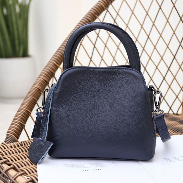 シックな第一層牛革レディースハンドバッグ 2サイズ