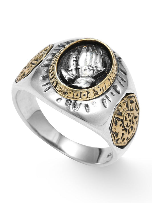 New Praying Hands Ring