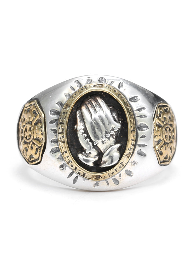 New Praying Hands Ring