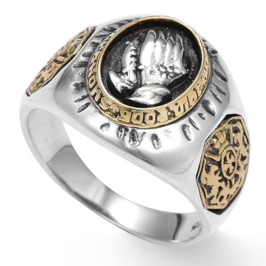 New Praying Hands Ring