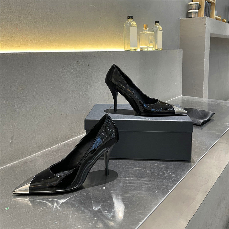 Ladies high heels pointed toe stiletto high heels