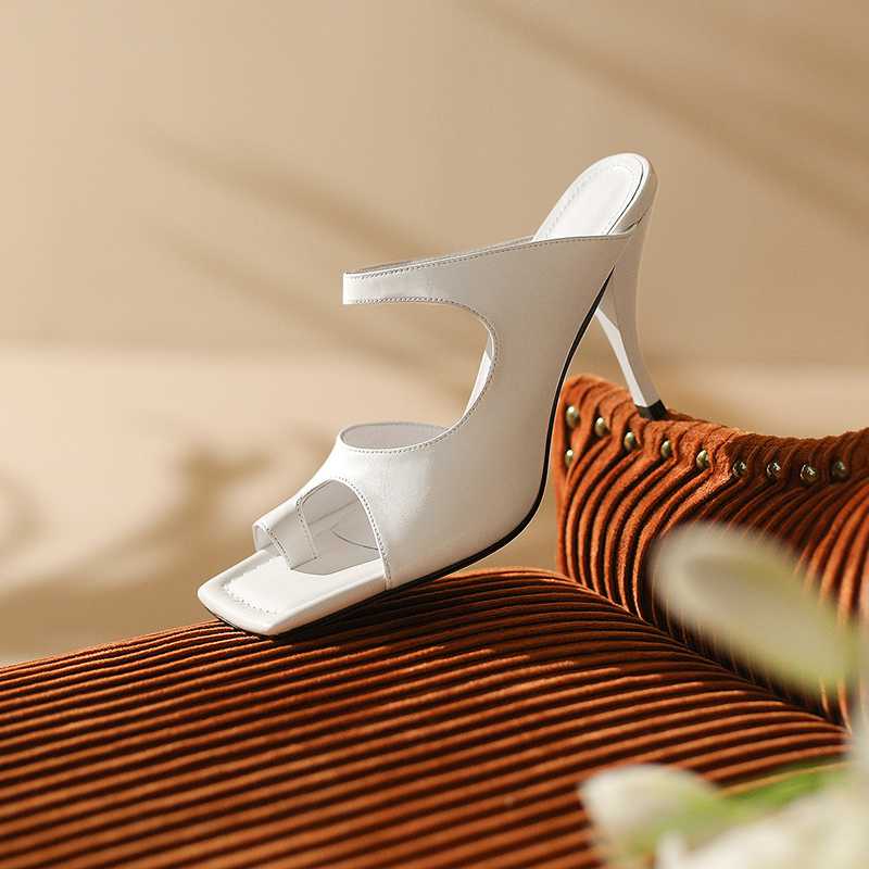 Flip-flop Stiletto Super High Heel Mature Women Sandals