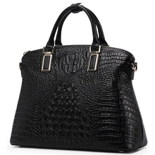 Load image into Gallery viewer, Women Bags Authentic Women Crocodile Pattern Bag 100% Genuine Leather Women Handbag Big Totes Women Bag Famous Brand Bags Luxury - LiveTrendsX
