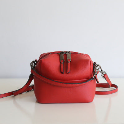 Hot Sale 100% Genuine Leather Women's Messenger High Quality Vintage Handbag Shoulder Bag Female Crossbody Soft Casual - LiveTrendsX