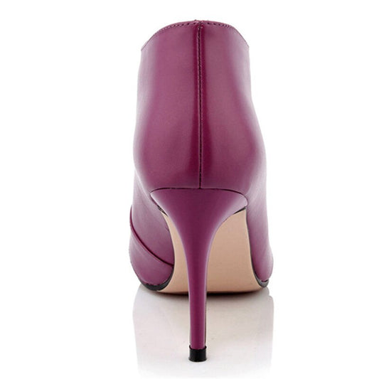 Newest Autumn Winter Tassels Party Wedding Prom Pumps Ladies High Heels Pointed Toe Basic Boots - LiveTrendsX