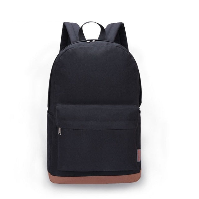 Men Male Canvas Backpack Gray Casual Rucksacks 15inch Laptop Backpacks College Student School Bag Backpack Women Mochila - LiveTrendsX