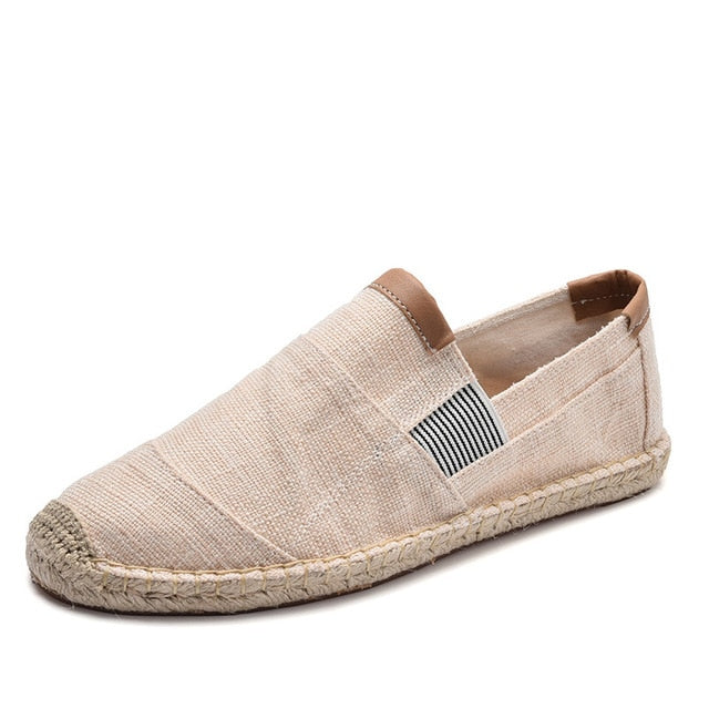 Mens Shoes Casual Male Breathable Canvas Shoes Men Chinese Fashion Soft Slip On Espadrilles For Men Loafers - LiveTrendsX