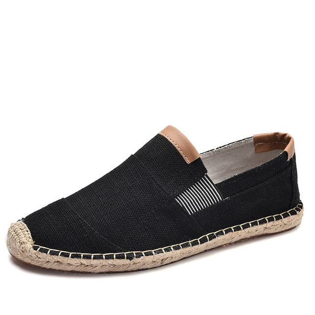 Mens Shoes Casual Male Breathable Canvas Shoes Men Chinese Fashion Soft Slip On Espadrilles For Men Loafers - LiveTrendsX