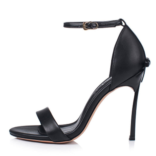 New Summer Carollabelly High Quality Sexy Women Sandals Pointed Toe Bowtie Thin High Heels Party Shoes Big Sizes 41 - LiveTrendsX