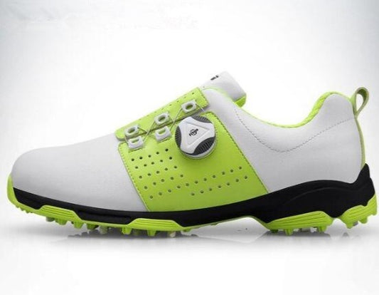 Golf Shoes Men Waterproof Breathable Golf Shoes Rotating Knobs Buckle Slip Resistant Sports Sneakers Outdoor Golf - LiveTrendsX