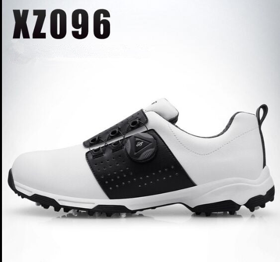 Golf Shoes Men Waterproof Breathable Golf Shoes Rotating Knobs Buckle Slip Resistant Sports Sneakers Outdoor Golf - LiveTrendsX