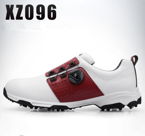 Golf Shoes Men Waterproof Breathable Golf Shoes Rotating Knobs Buckle Slip Resistant Sports Sneakers Outdoor Golf - LiveTrendsX