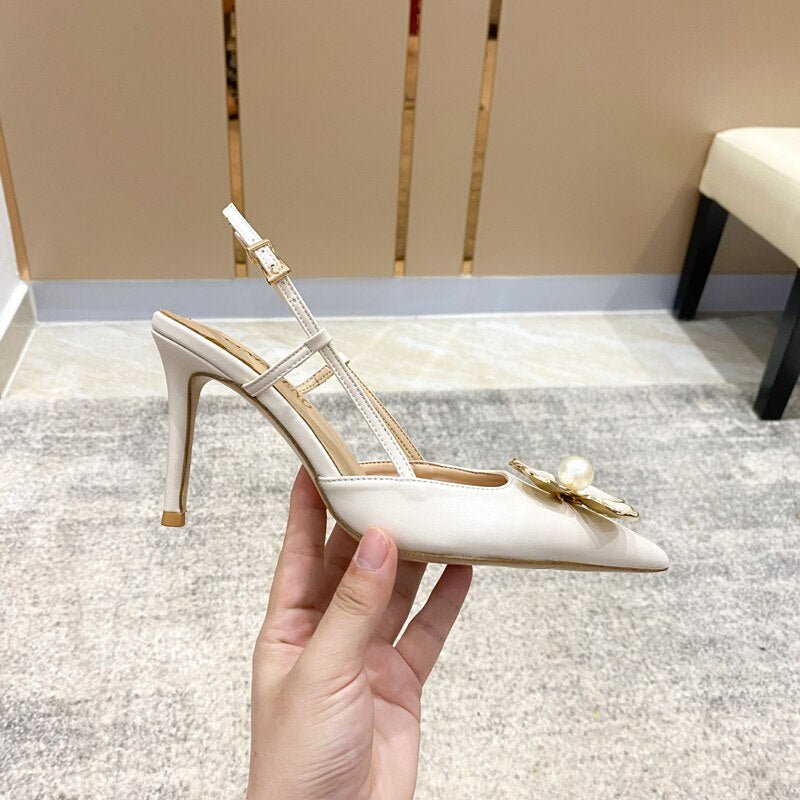 Stiletto high - heeled bridal wedding shoes - LiveTrendsX