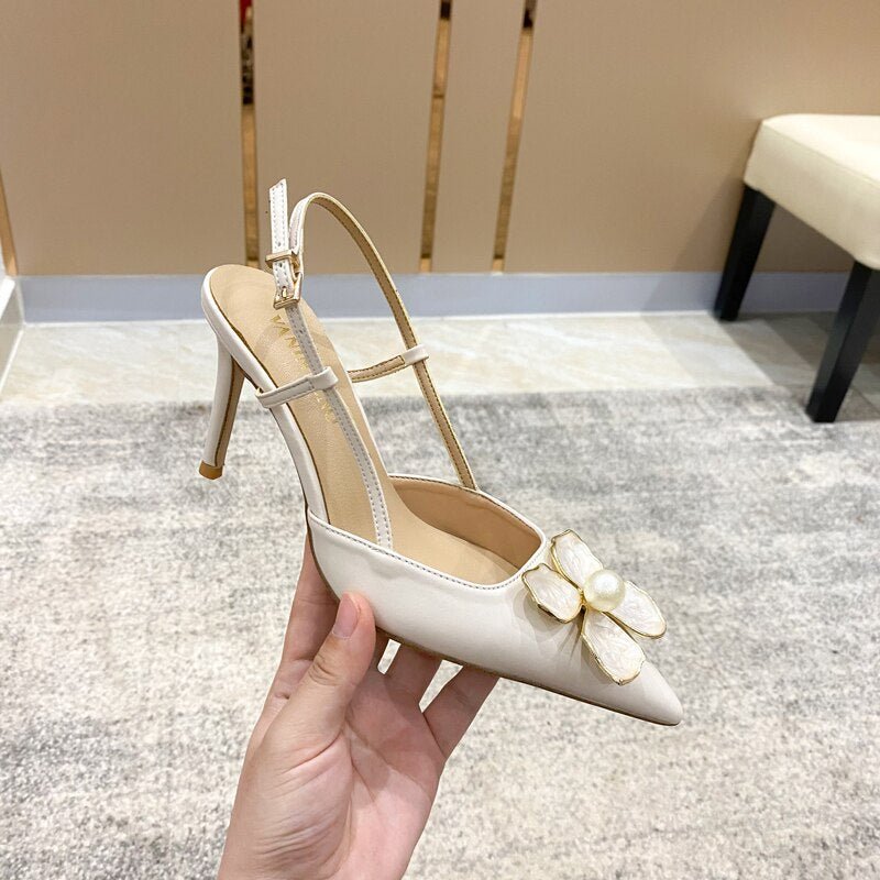 Stiletto high - heeled bridal wedding shoes - LiveTrendsX