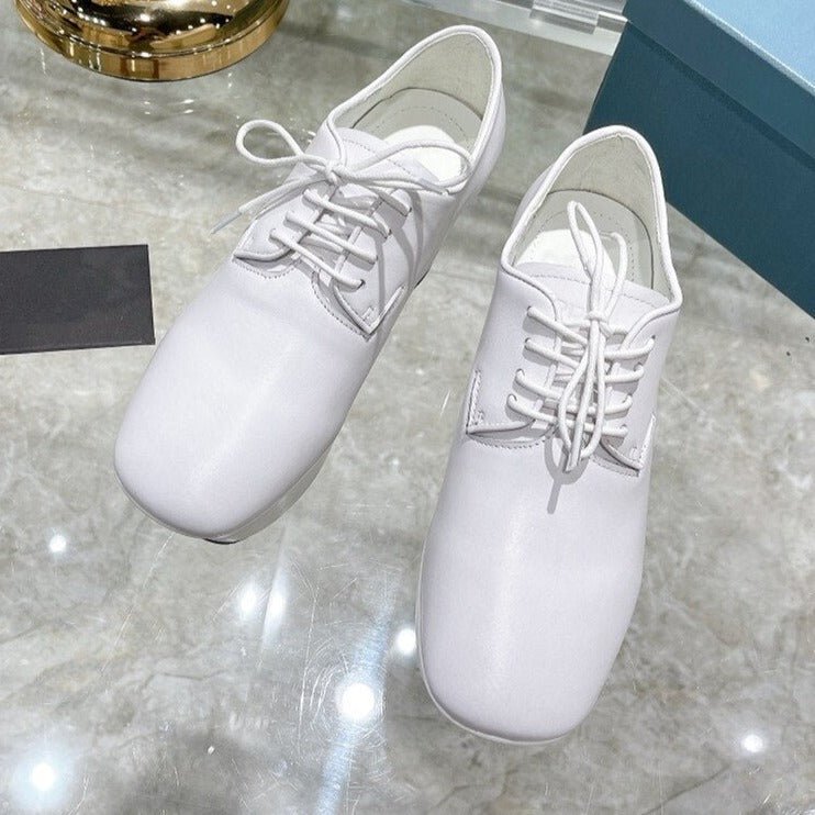 Thick Sole Casual Shoes Chunky High Heels Lady Pumps - LiveTrendsX